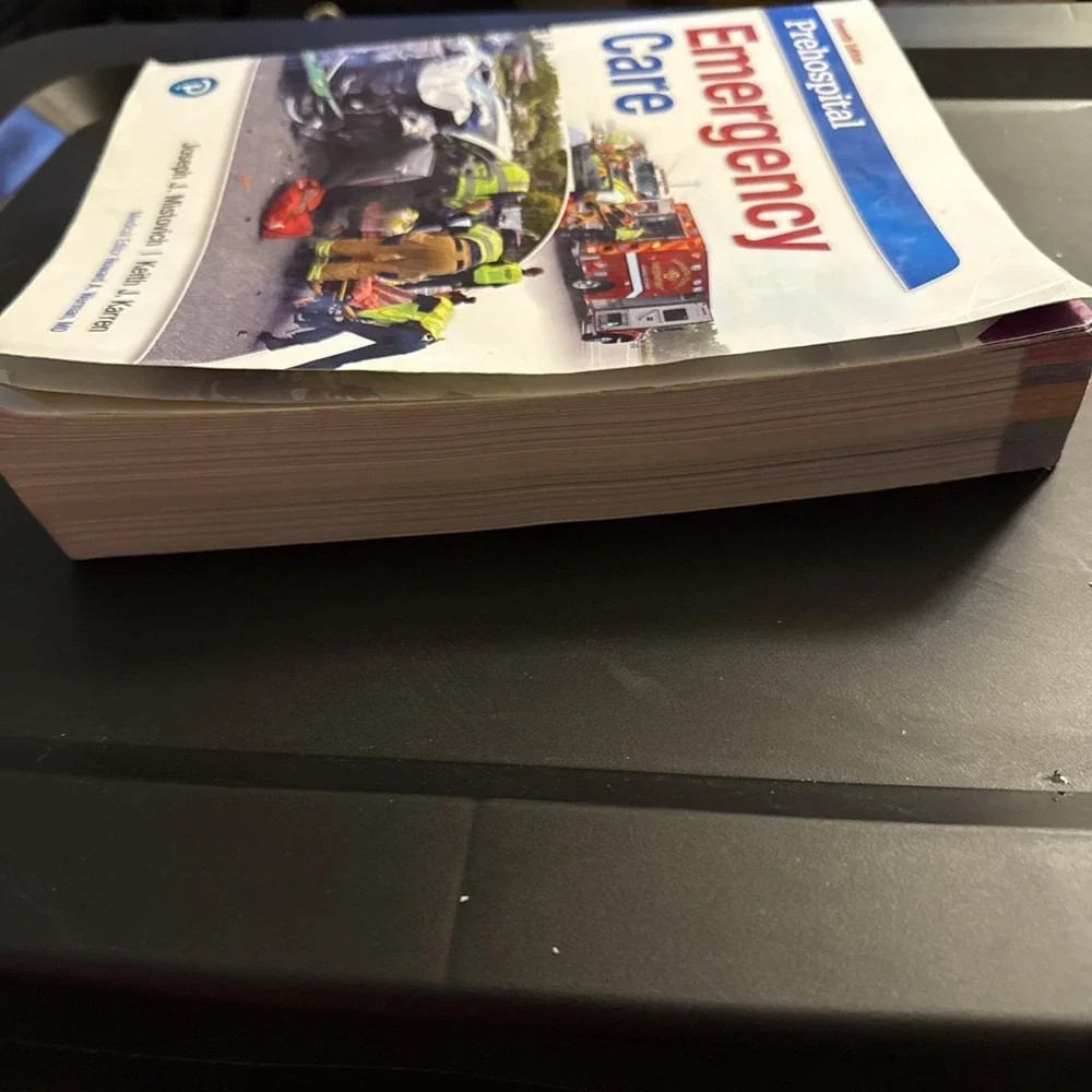 Prehospital Emergency Care 11th Edition Clean Pages Mistovich  Pre Owned